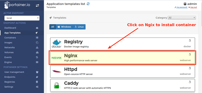 Portainer Templates List Portainer Templates List